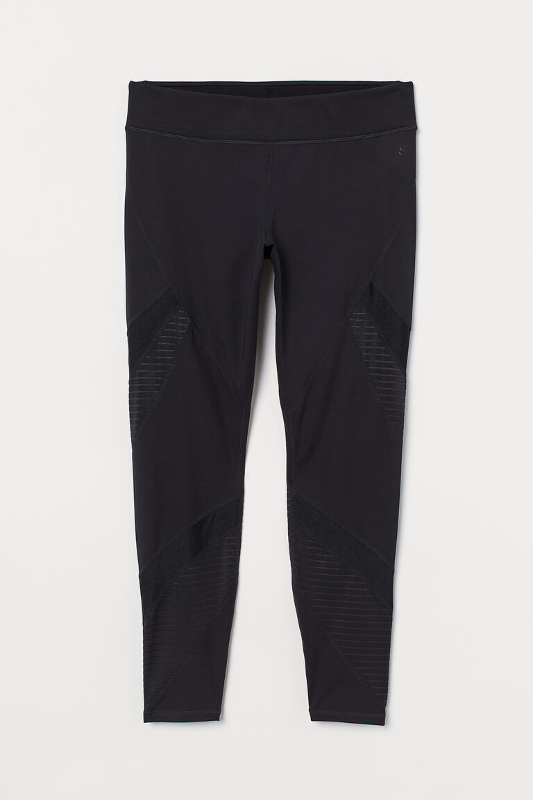 H&M+ Meshdetail sports tights