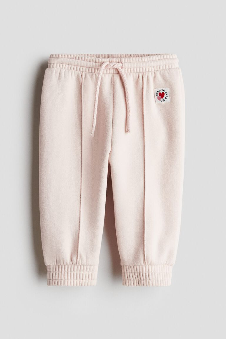 Brushed-inside joggers