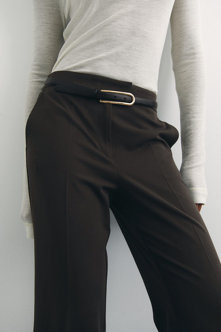 Bootcut trousers