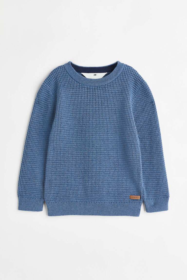 BUKI AKOMOLAFE - Waffle Jumper - Grey