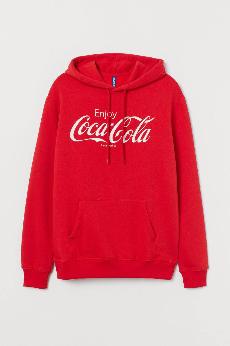 coca cola red hoodie