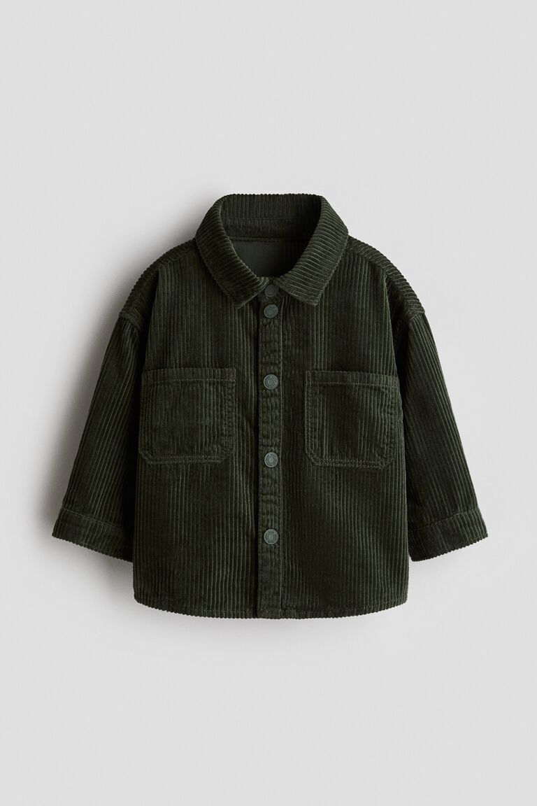 Cotton corduroy shirt