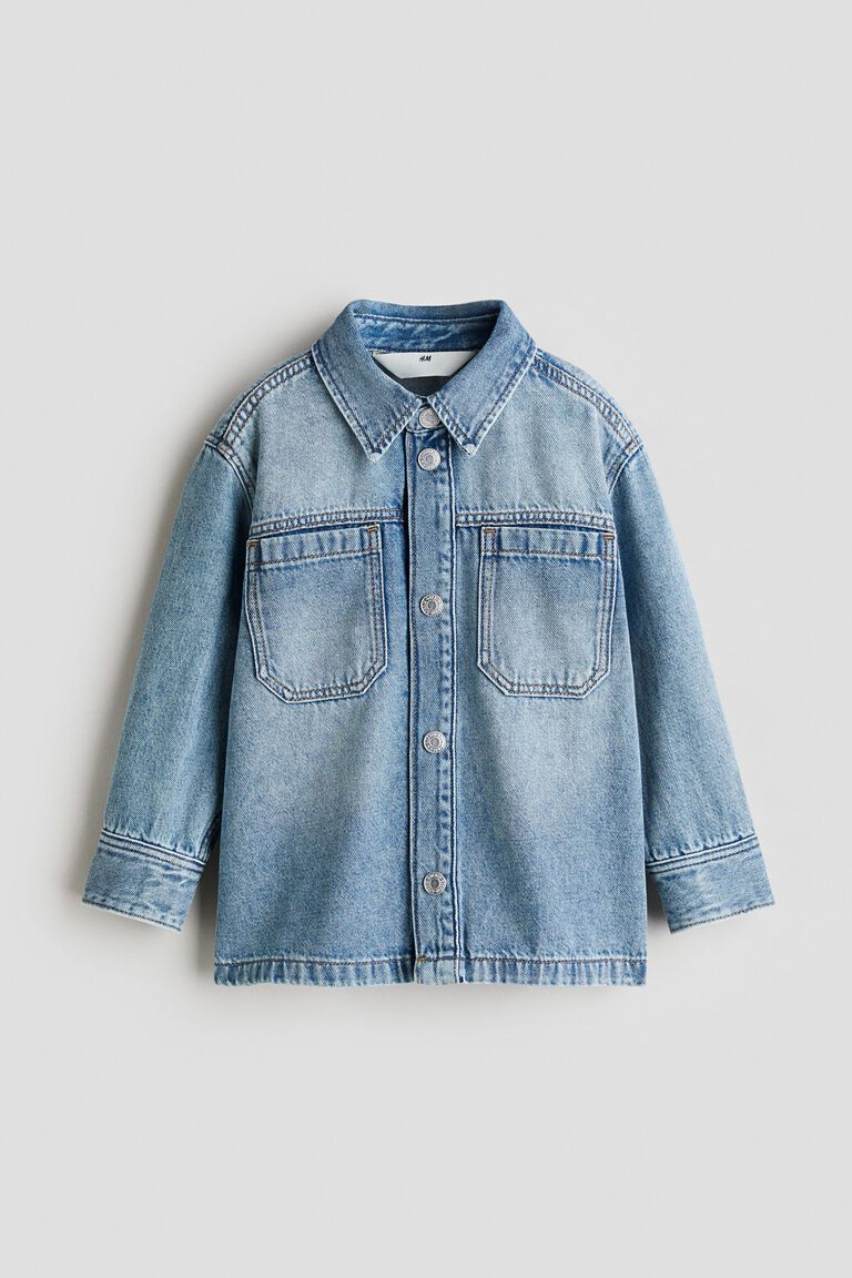 Denim overshirt