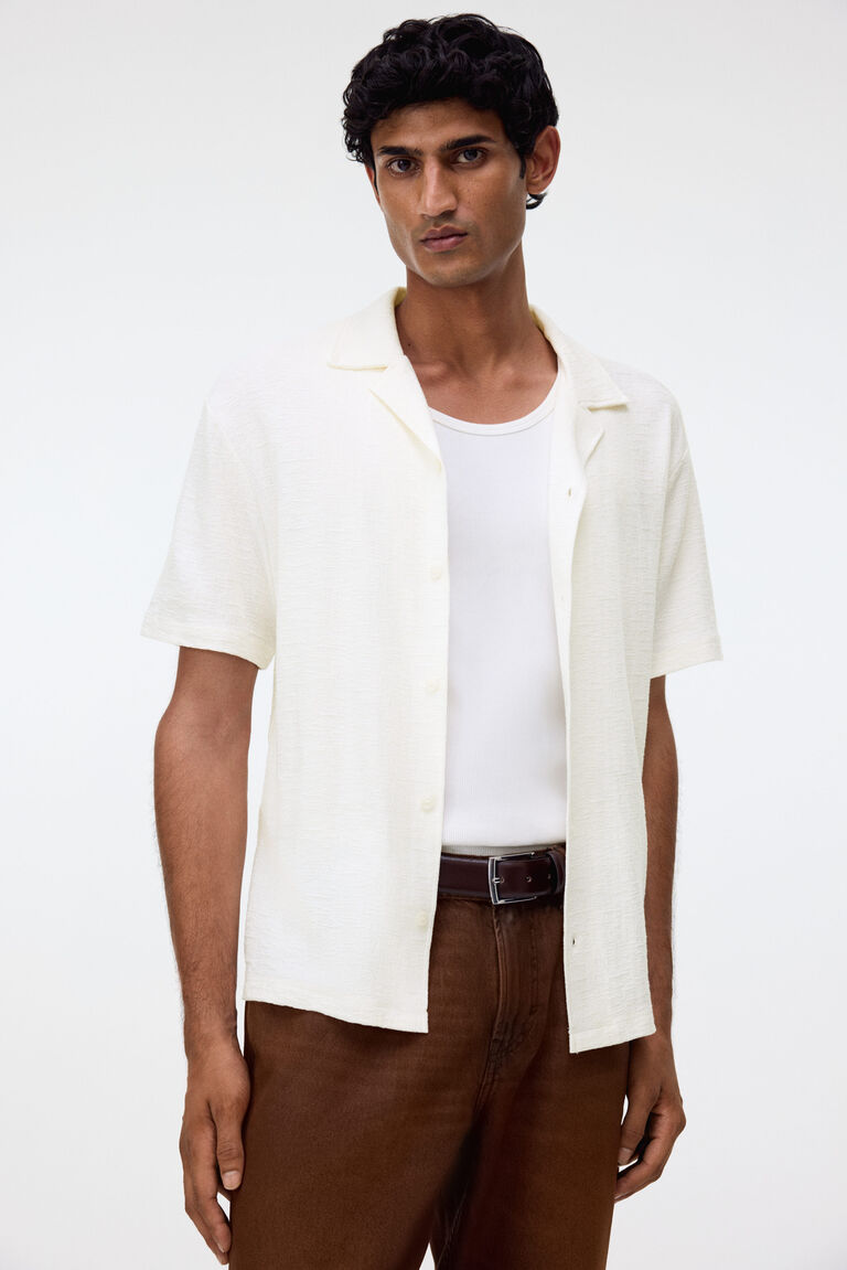 Regular Fit Jersey resort shirt