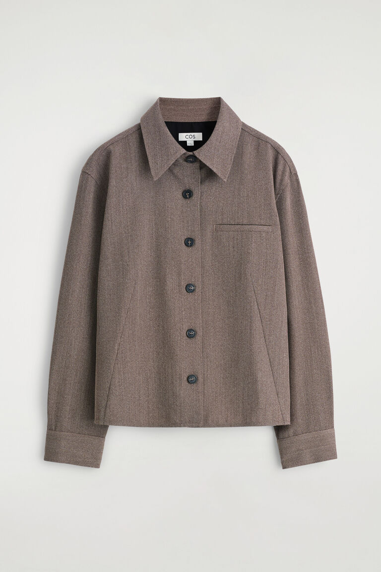 WOOL-BLEND SHIRT