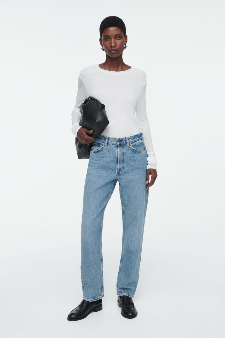 SHIFT STRAIGHT-LEG JEANS