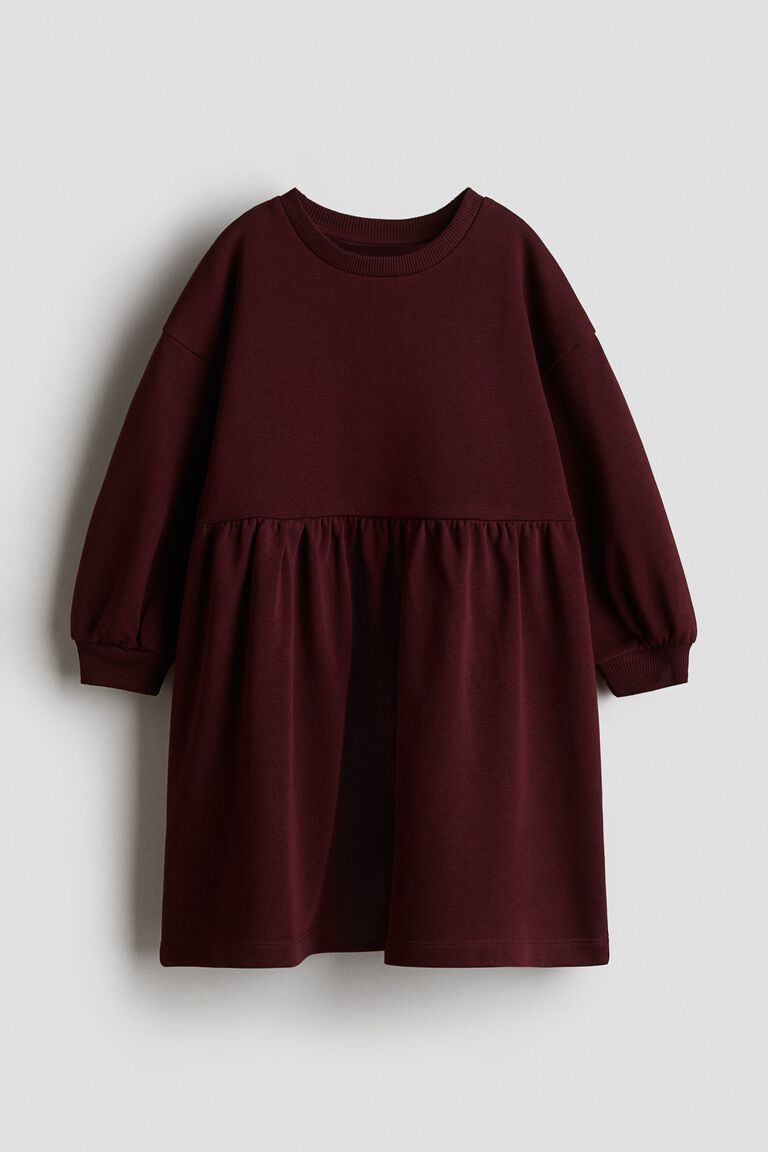 Oversized sweatshirt dress