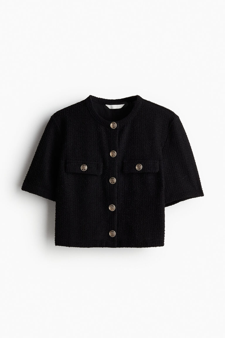 アパルトモン Boucle 2way Short Cardigan 2WAY SHORT CARDIGAN （Boucle 2way Short Cardigan（ニット