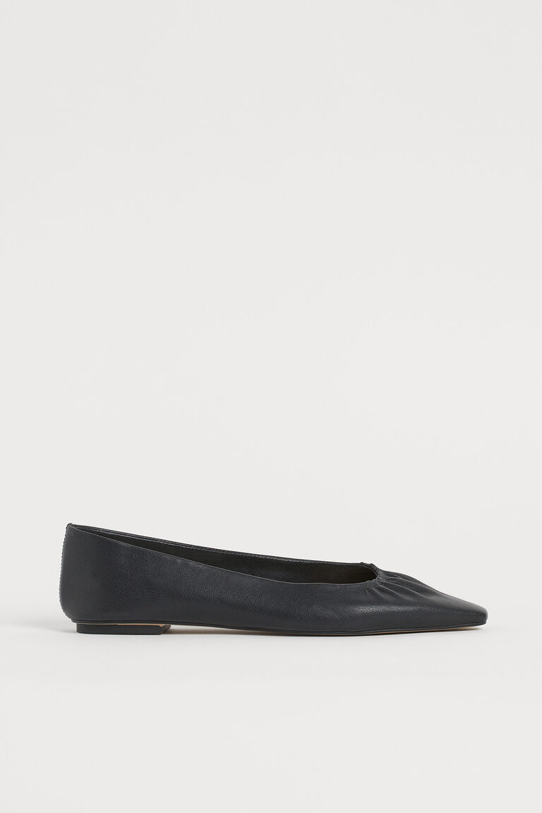 pointed ballet pumps h&m