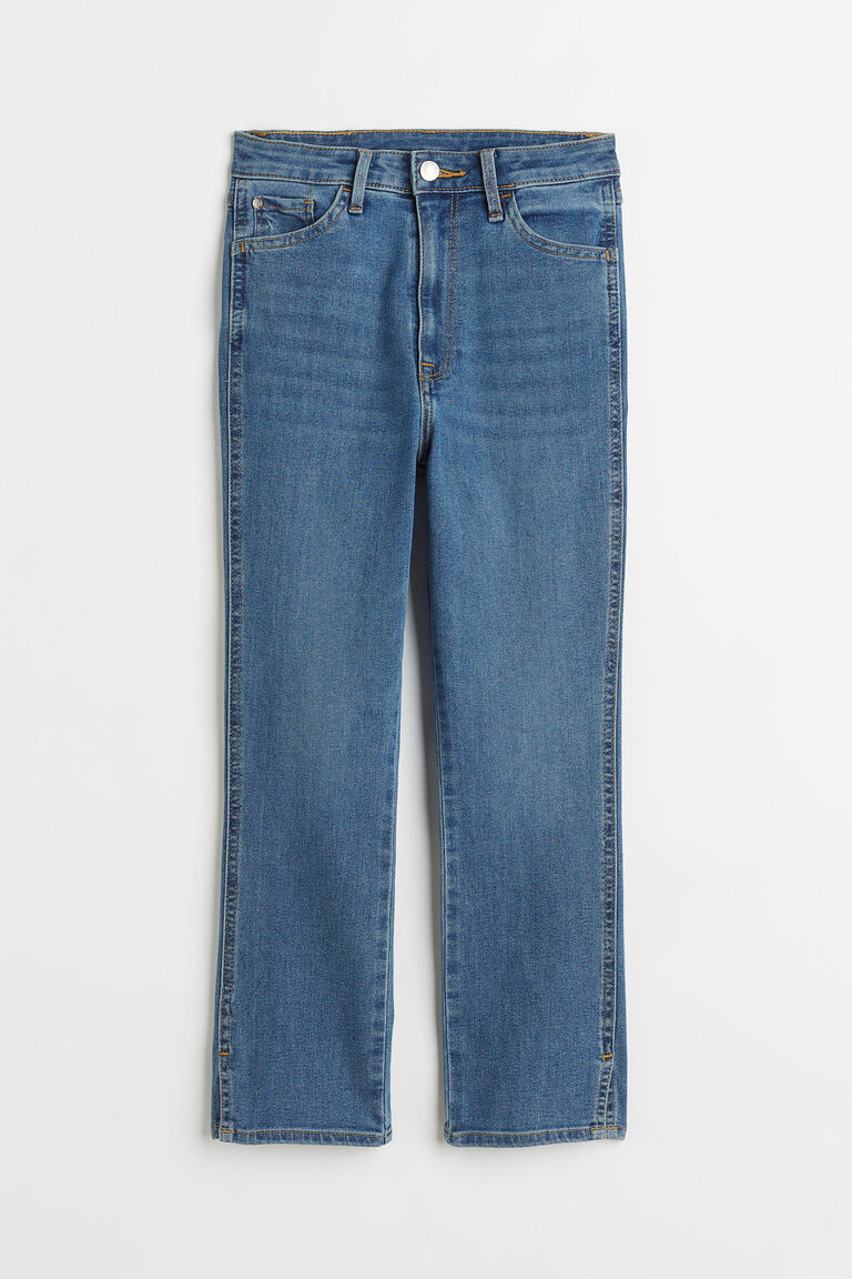 Skinny High Cropped Jeans