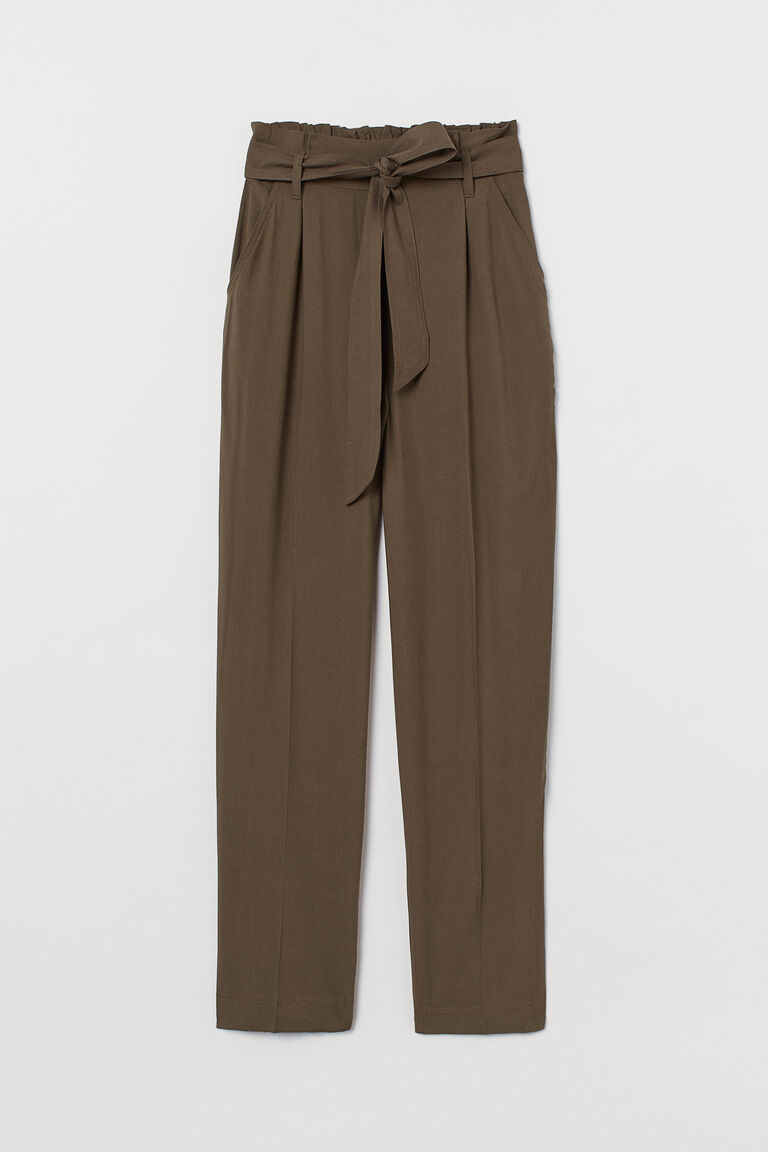 Paper bag trousers