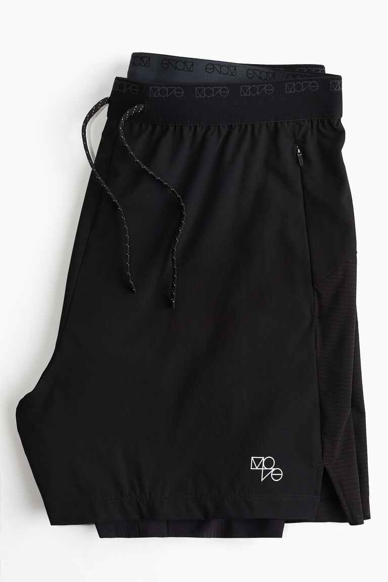 RUNNING HIGH★韓国★人気★TRUNK LAYERED SWEAT SHORTS 2色 RUNNING HIGH☆韓国☆人気☆TRUNK LAYERED SWEAT SHORTS 2色