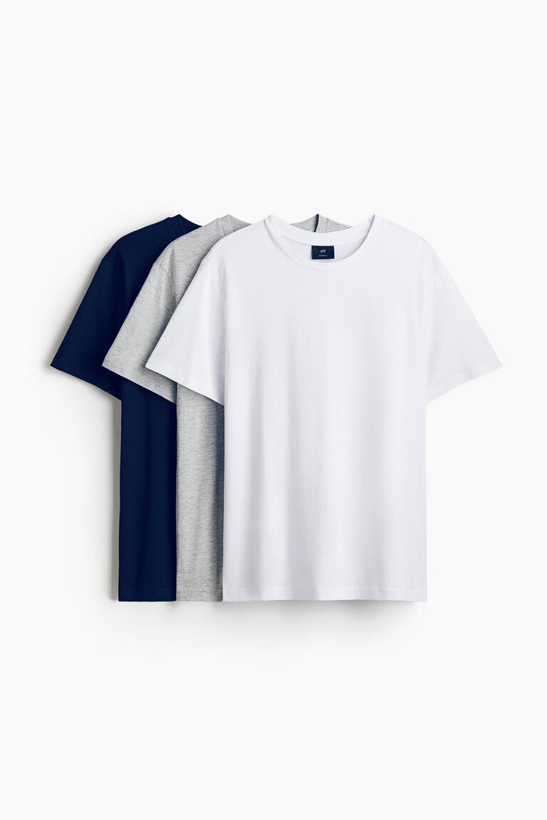 3-pack Regular Fit T-shirts