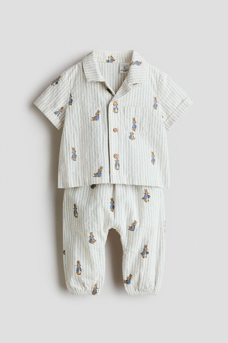 2-piece shirt and trousers set
