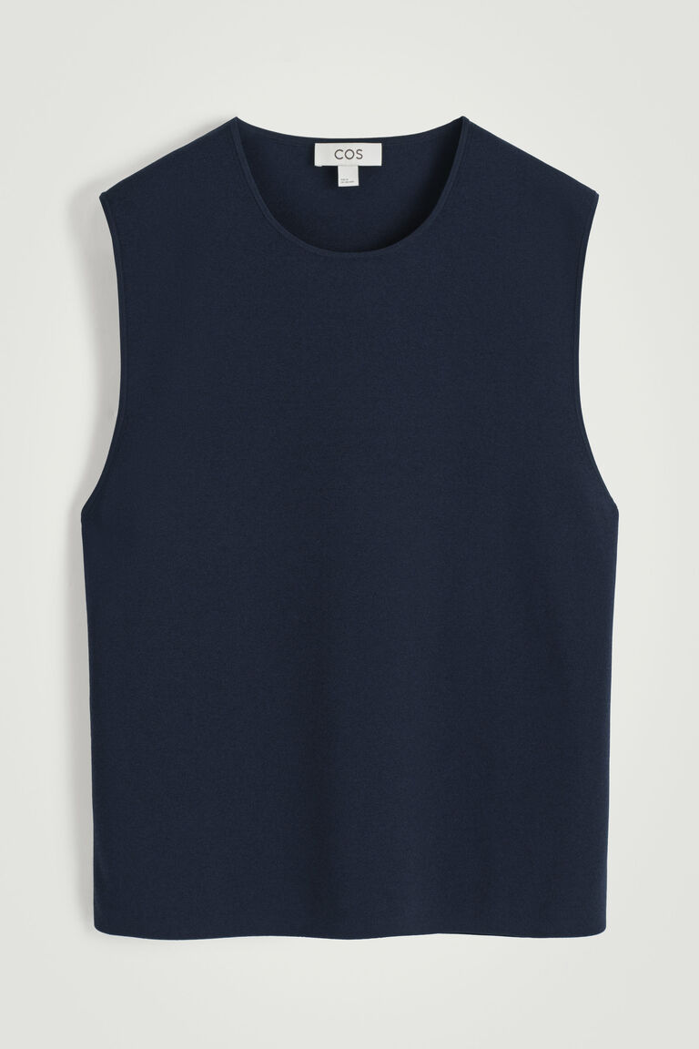 KNITTED SPORTS TANK TOP