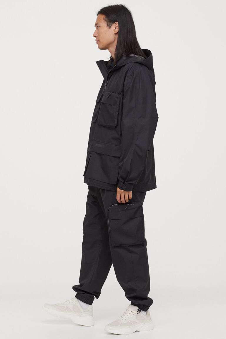 Waterrepellent shell jacket