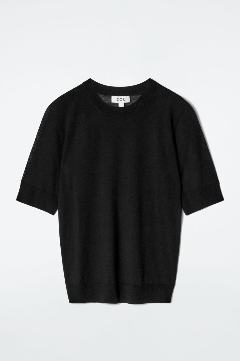 SLIM MERINO WOOL SEAMLESS T-SHIRT