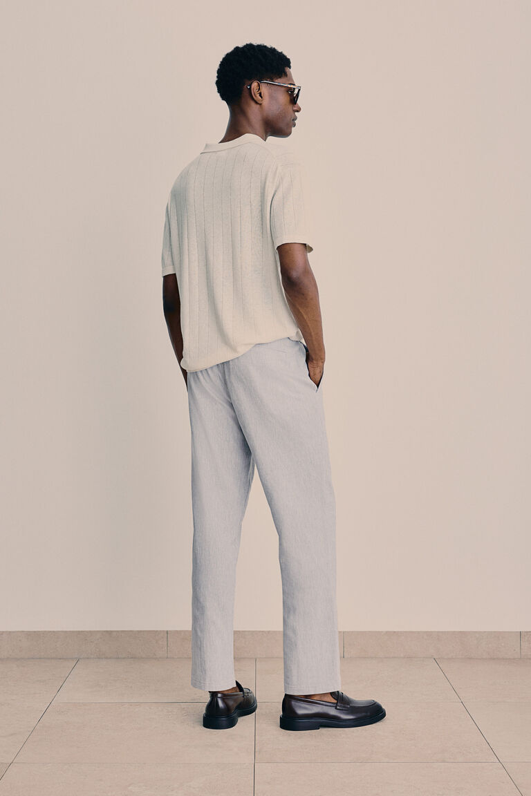 Tencel-Linen Blend Trousers