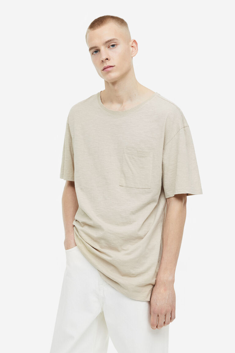 Chest pocket relaxed fit T *Size M & XXL main image 1