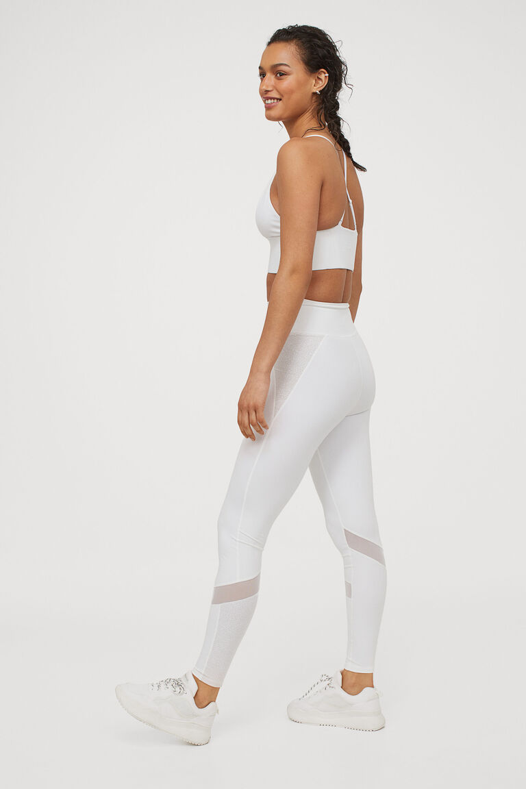 leggings in white