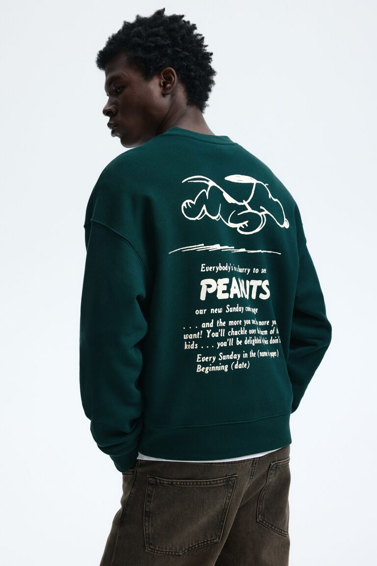 Oversized Fit Printed sweatshirt