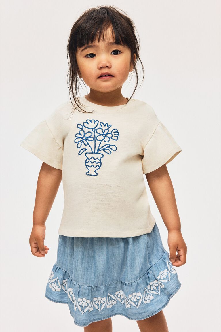 Print-motif top