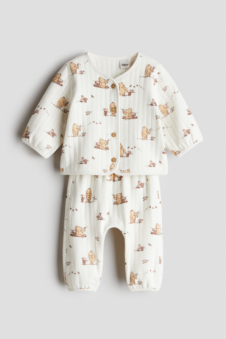 2-piece printed cotton set