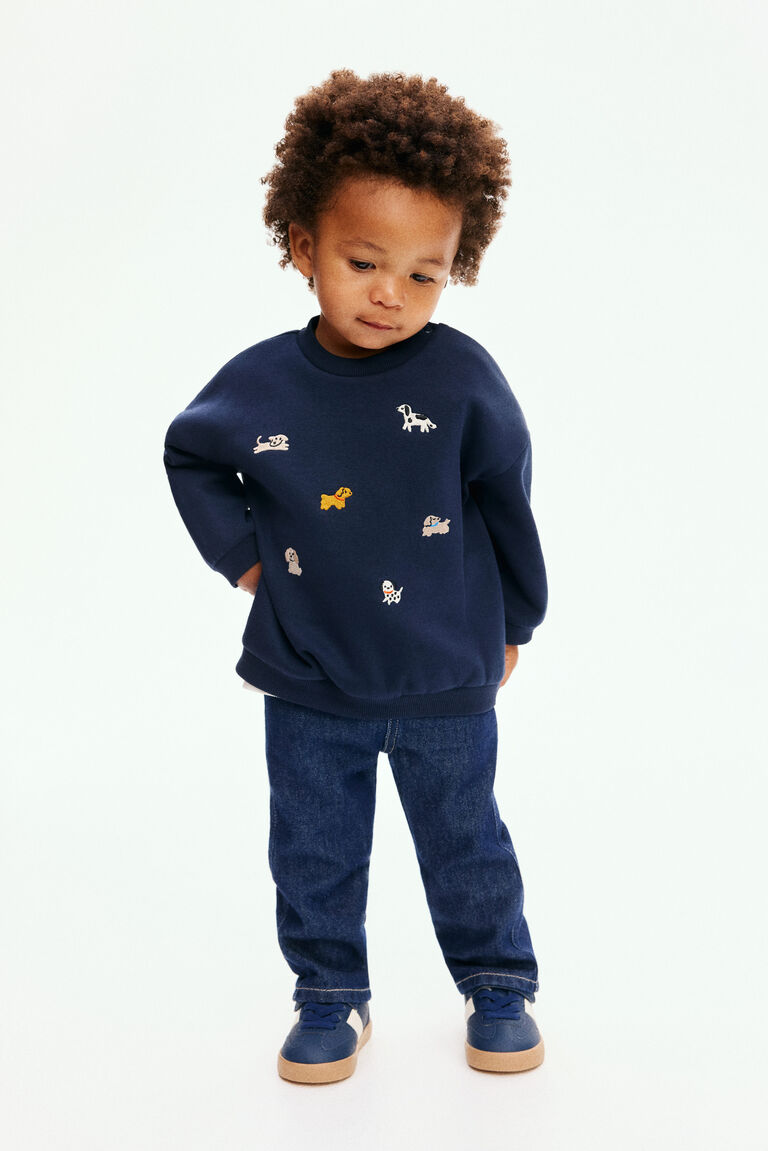 Cotton denim jeans