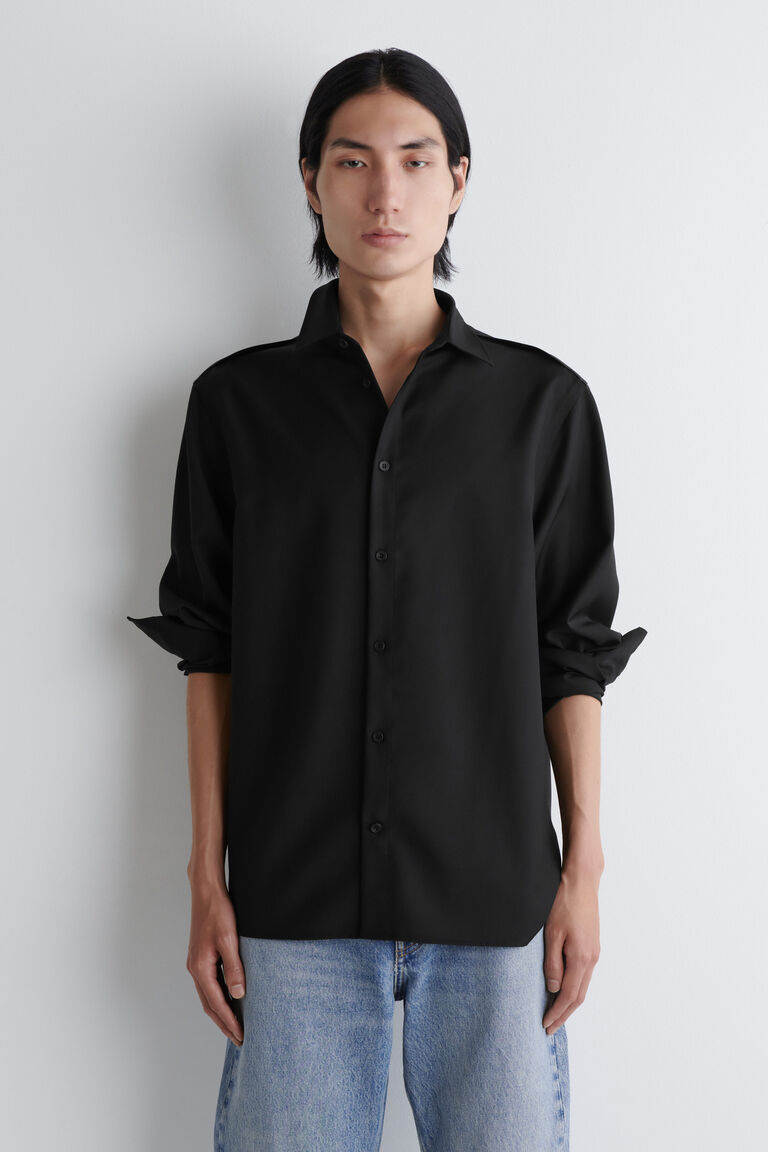เสื้อเชิ้ตผ้าวูลเมอริโน