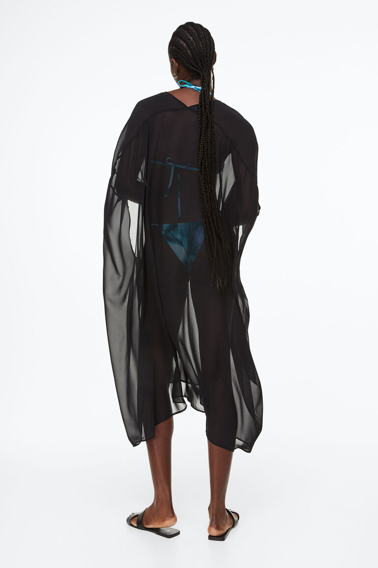 Chiffon beach kaftan