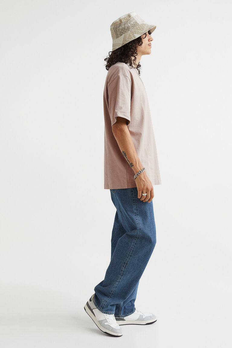 Relaxed Fit Pleated Shirt