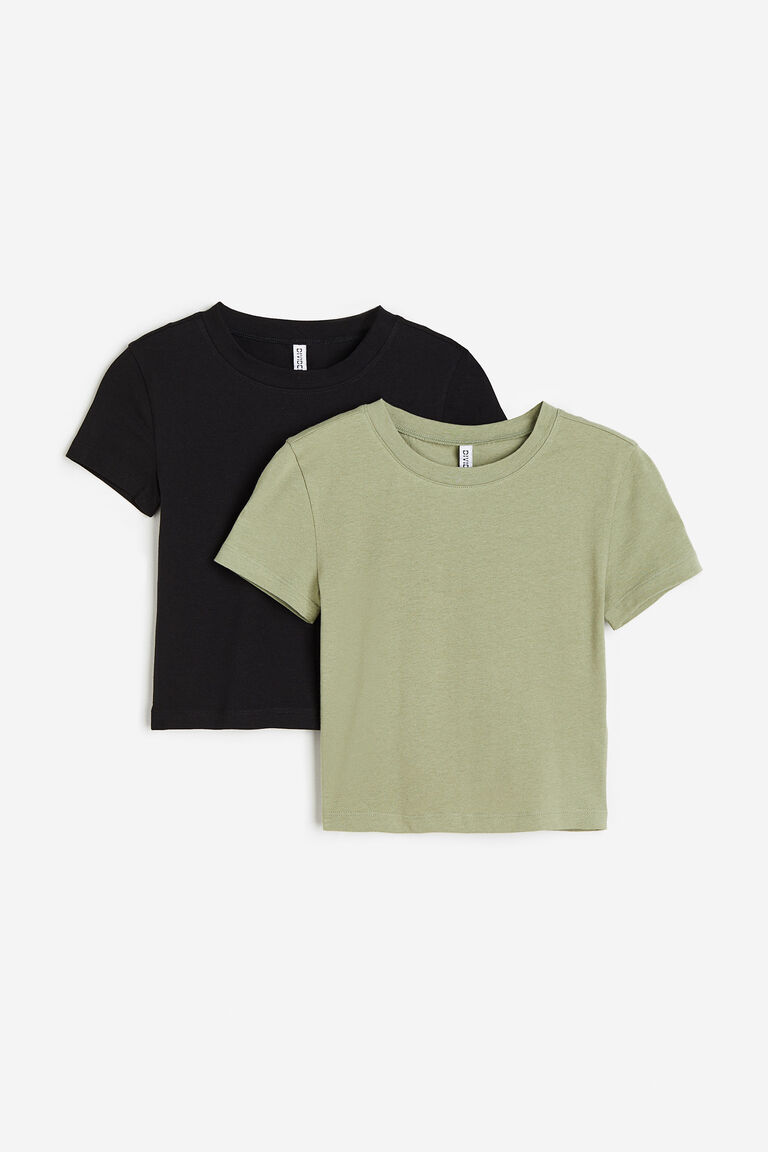 2pack cropped Tshirts
