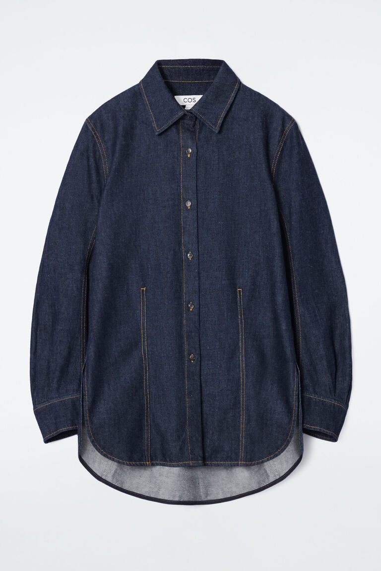 OVERSIZED DENIM SHIRT