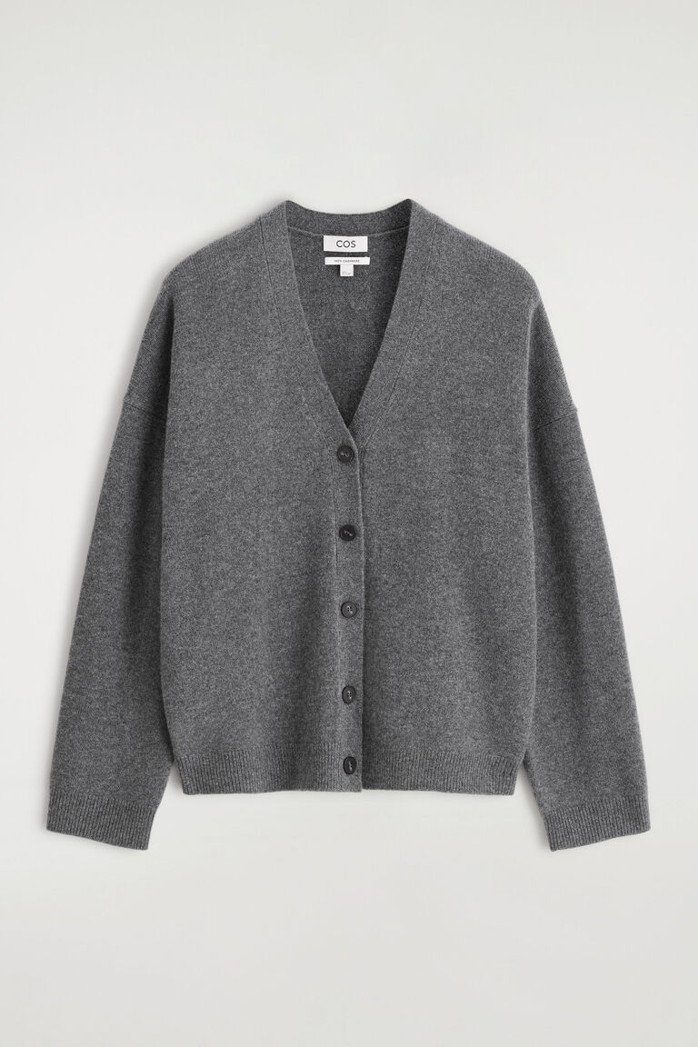 CASHMERE V-NECK CARDIGAN