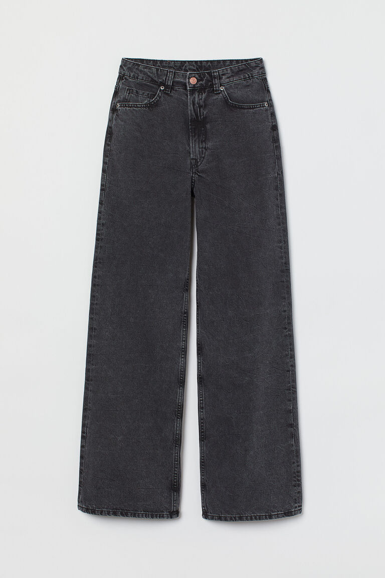 Wide High Jeans