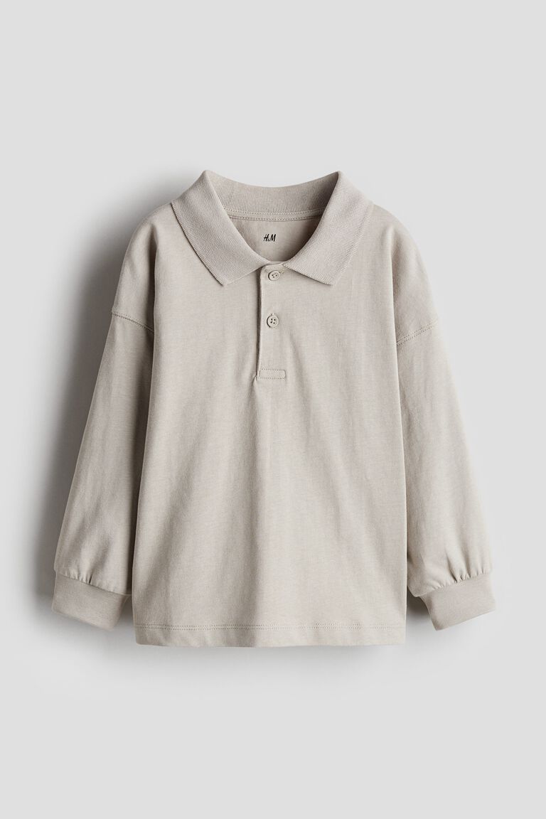 Cotton jersey rugby shirt