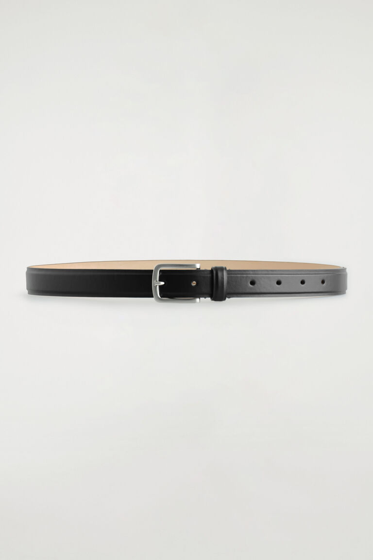 EMBOSSED LEATHER BELT