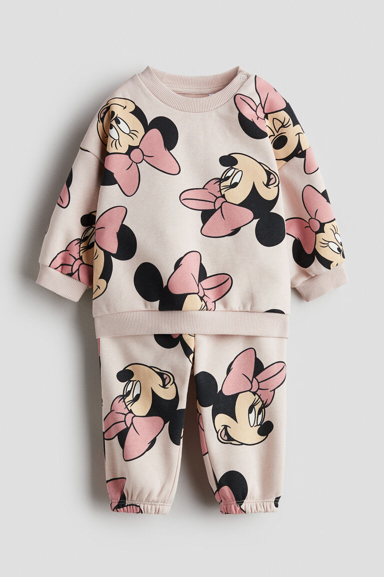 2-piece printed sweatshirt set