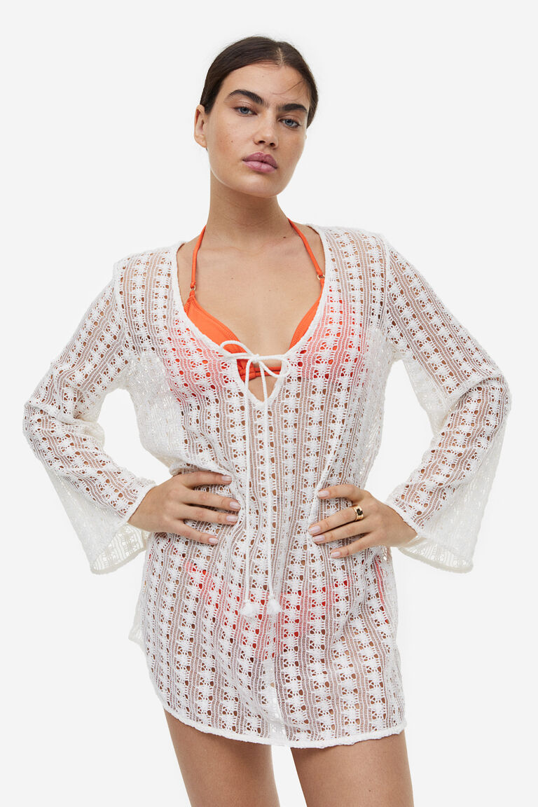 Crochetlook beach kaftan