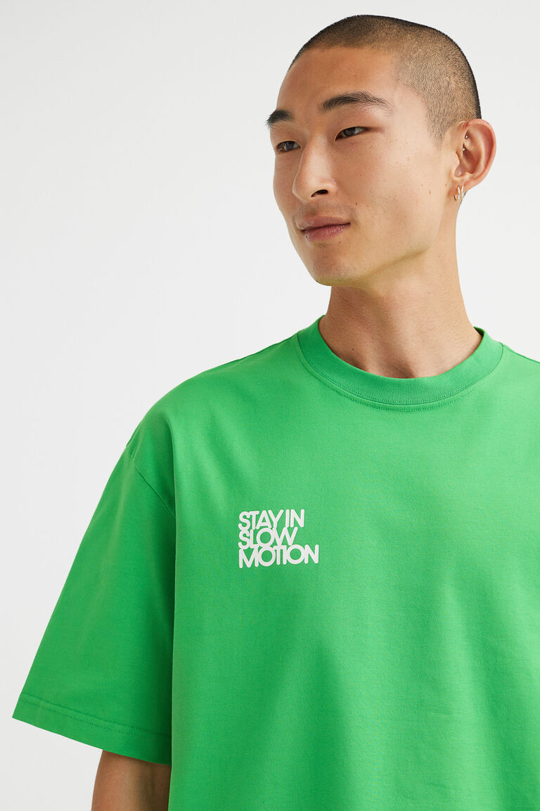 Relaxed Fit Printed Tshirt