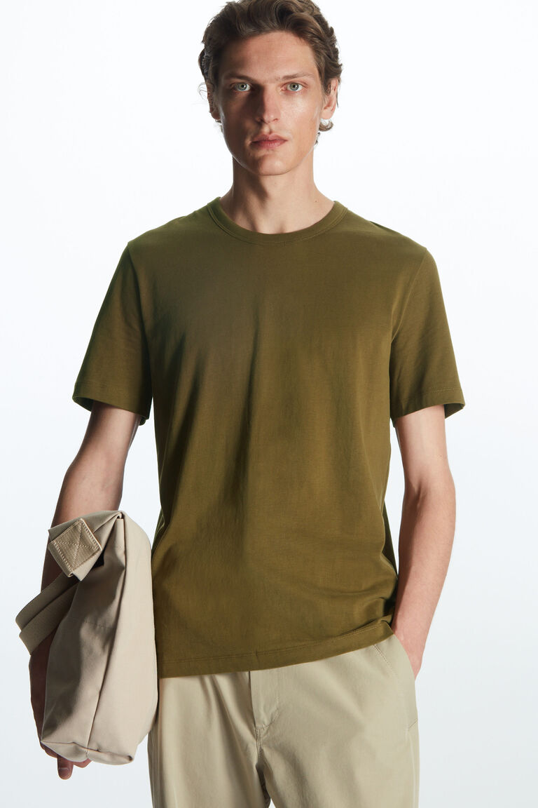 REGULARFIT BRUSHED COTTON TSHIRT