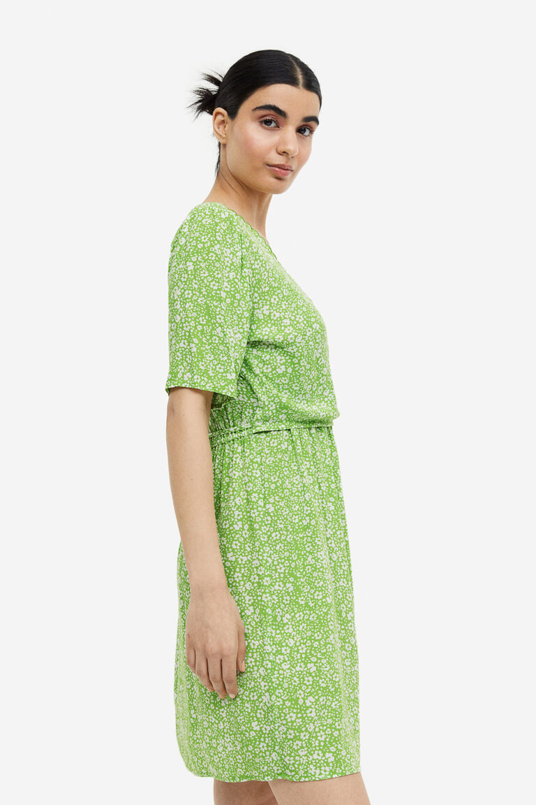 MAMA Nursing wrap dress