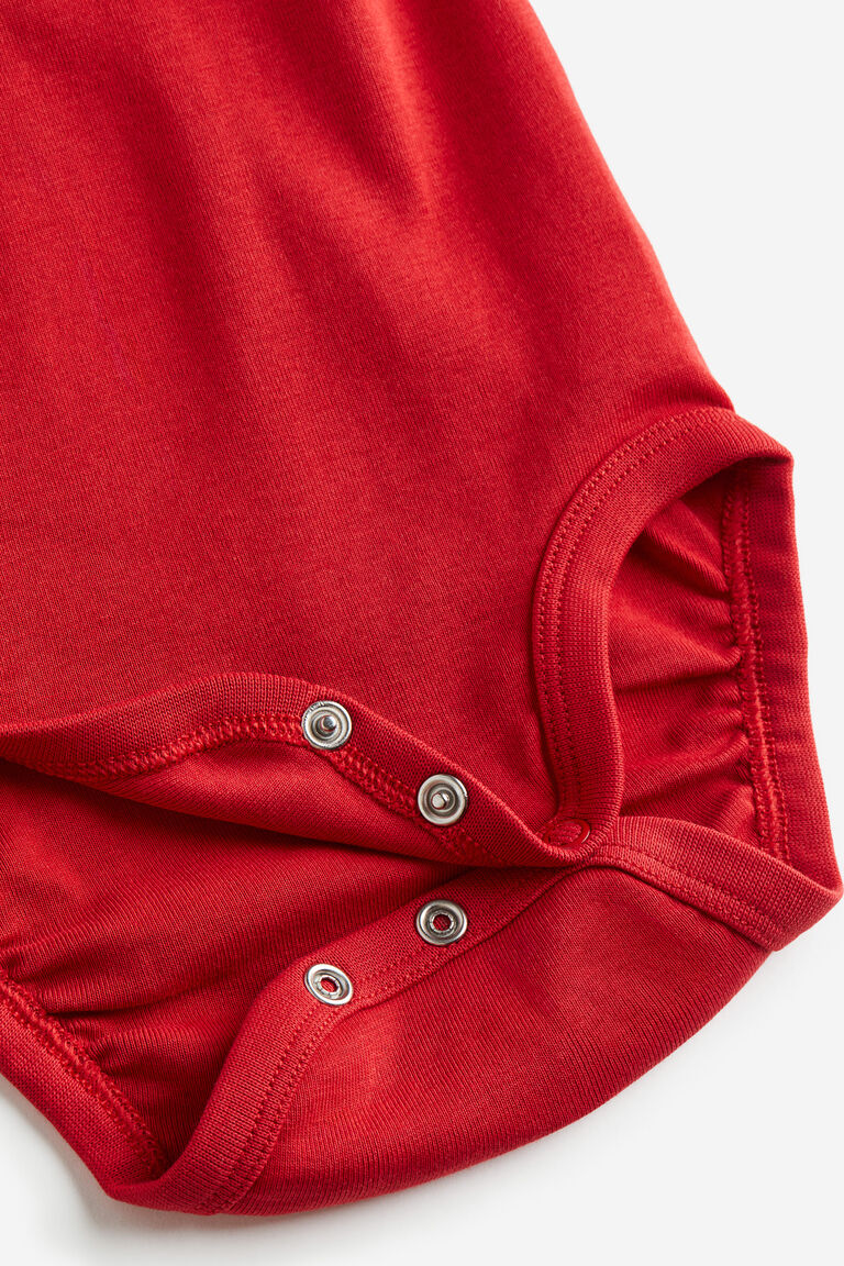 Half Button Collared Neck Long Sleeve Bodysuit