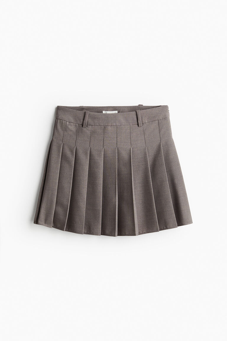 Herlipto Pleated Mini Skort M gray（Pleated Skort | GU US）