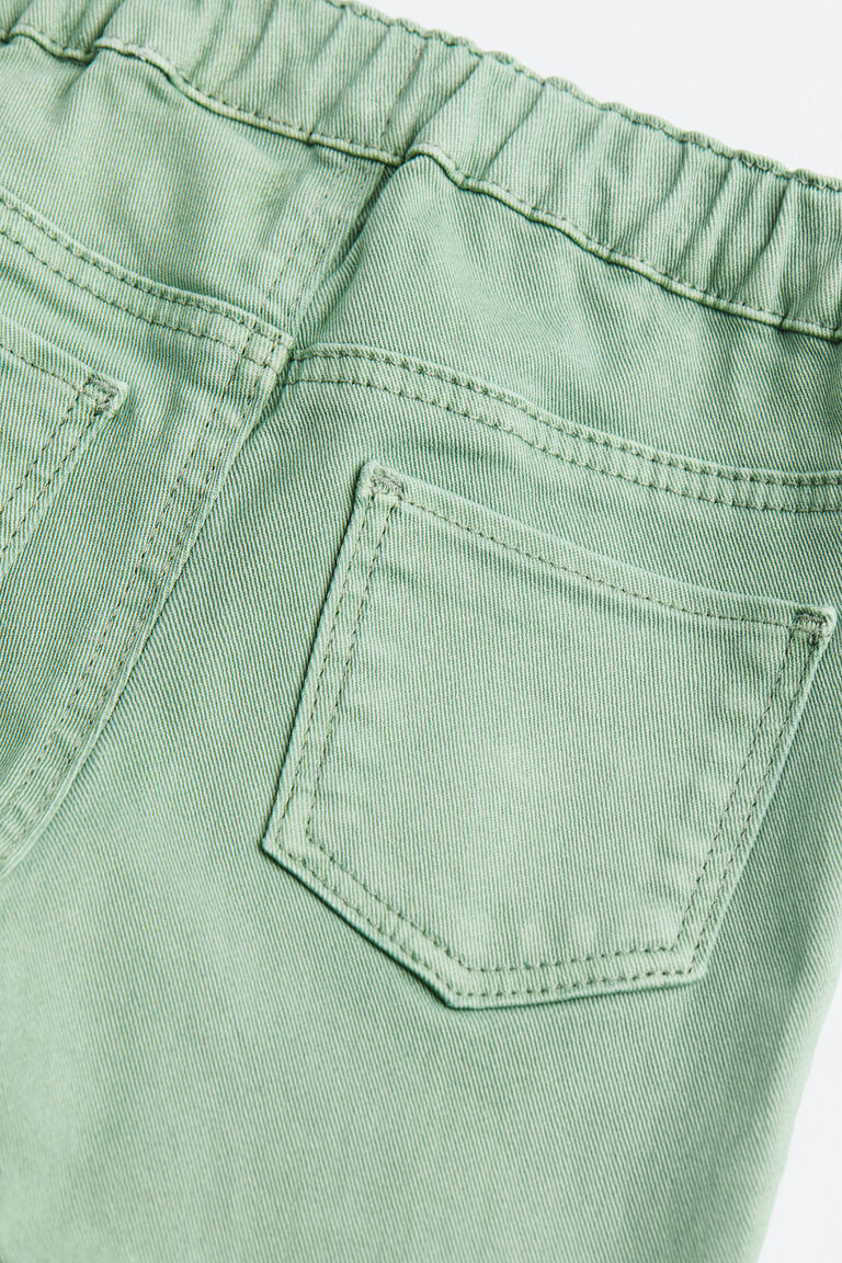 Evie Twill Trousers - Green