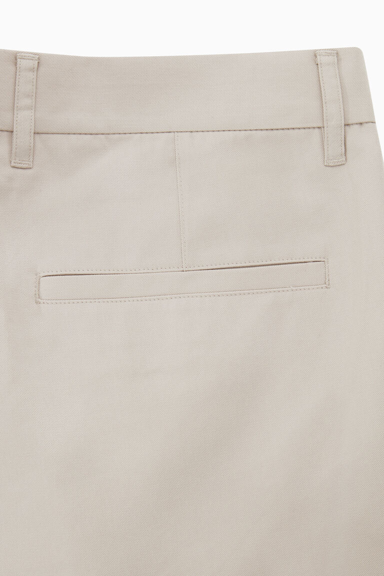 REGULAR-FIT STRAIGHT-LEG TROUSERS