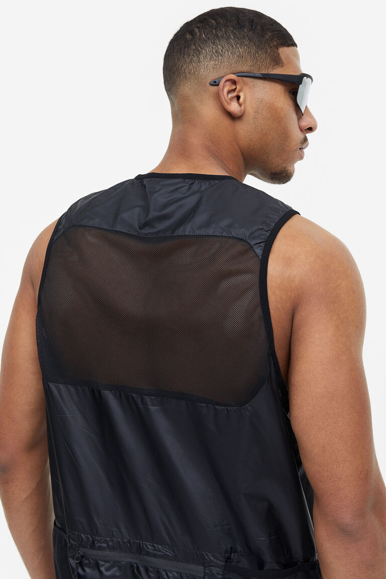 Lightweight running gilet