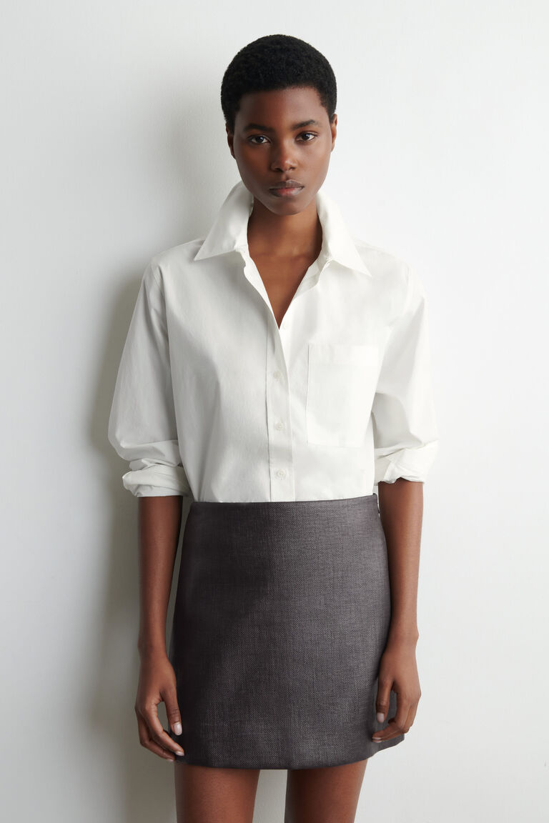 TAILORED PIMA COTTON SHIRT