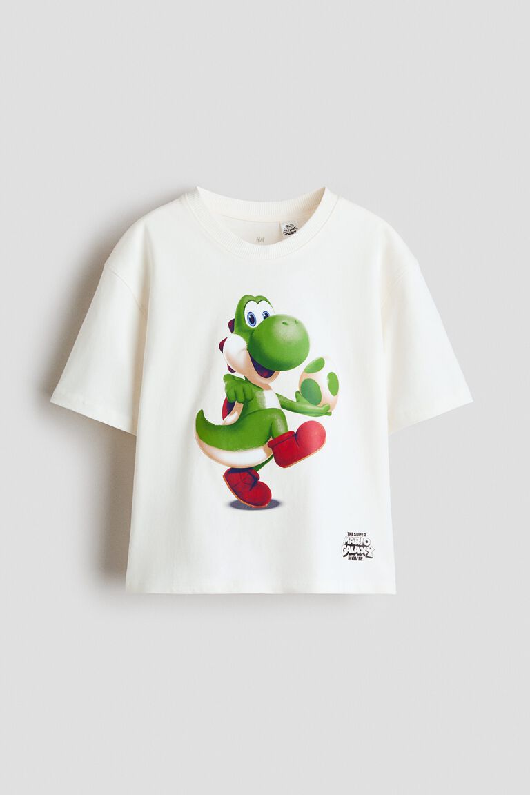 Oversized printed T-shirt