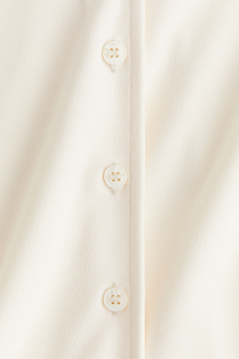 Button-front top